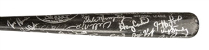 Pedro Guerrero 1987 All-Star Louisville Slugger Bat Signed By (28) Including Several Hall of Famers